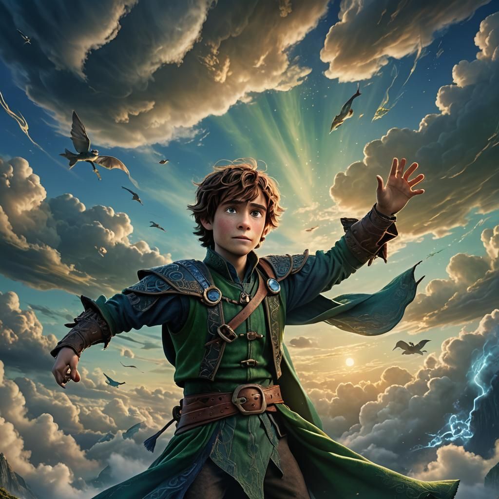 Hiccup Horrendous Haddock III Digital Matte Painting