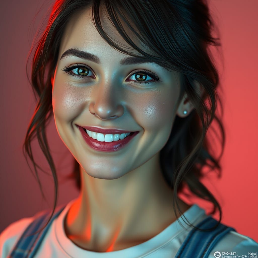 Effortless European Beauty in Casual Attire