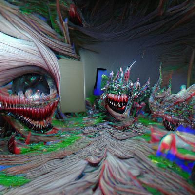 Disturbing 3D Nightmare Rendered in 8K