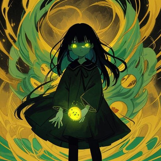 Vibrant Dark Fantasy Anime Art of Yuri Itadori