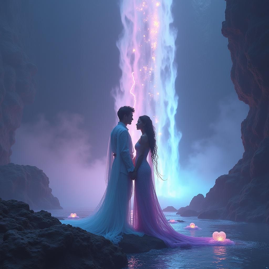 Ethereal World: A Detailed Matte Painting