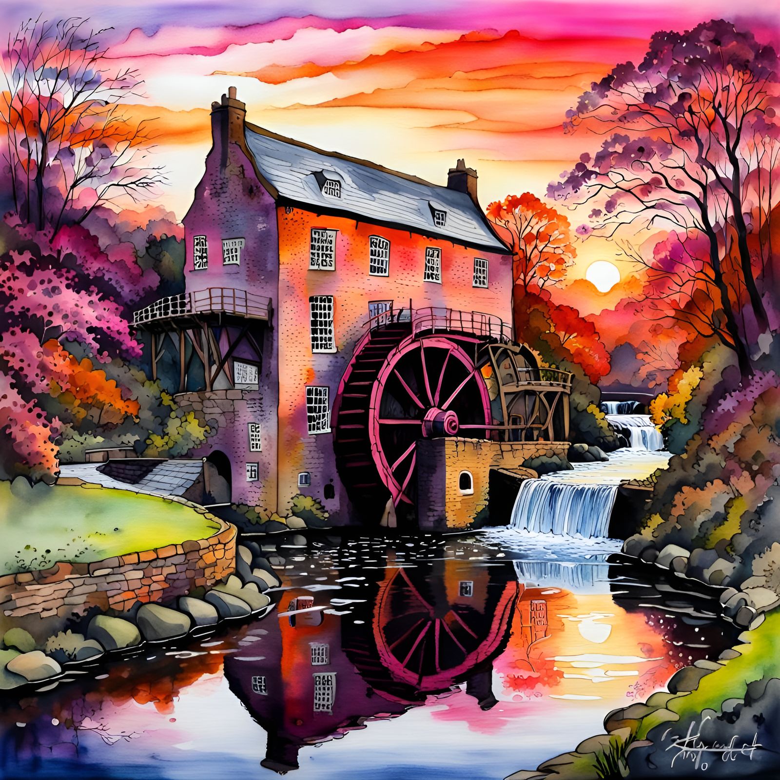 Quarry Bank Water Mill, Cheshire