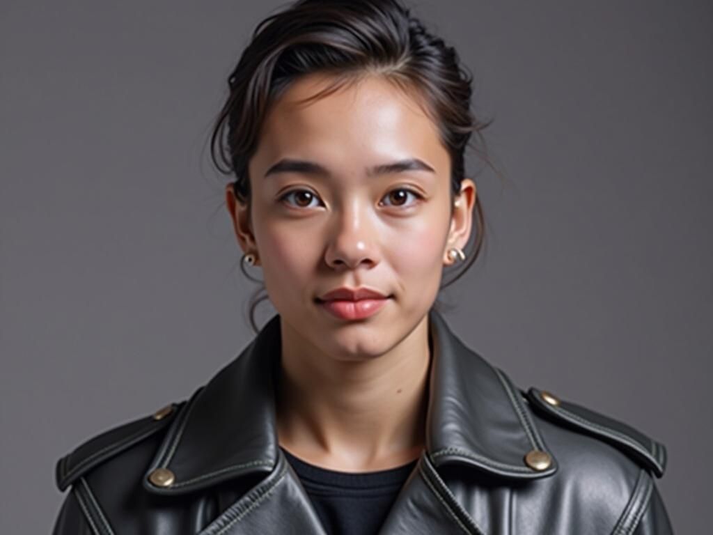 Smiling Woman in Colorful Whimsical Room
