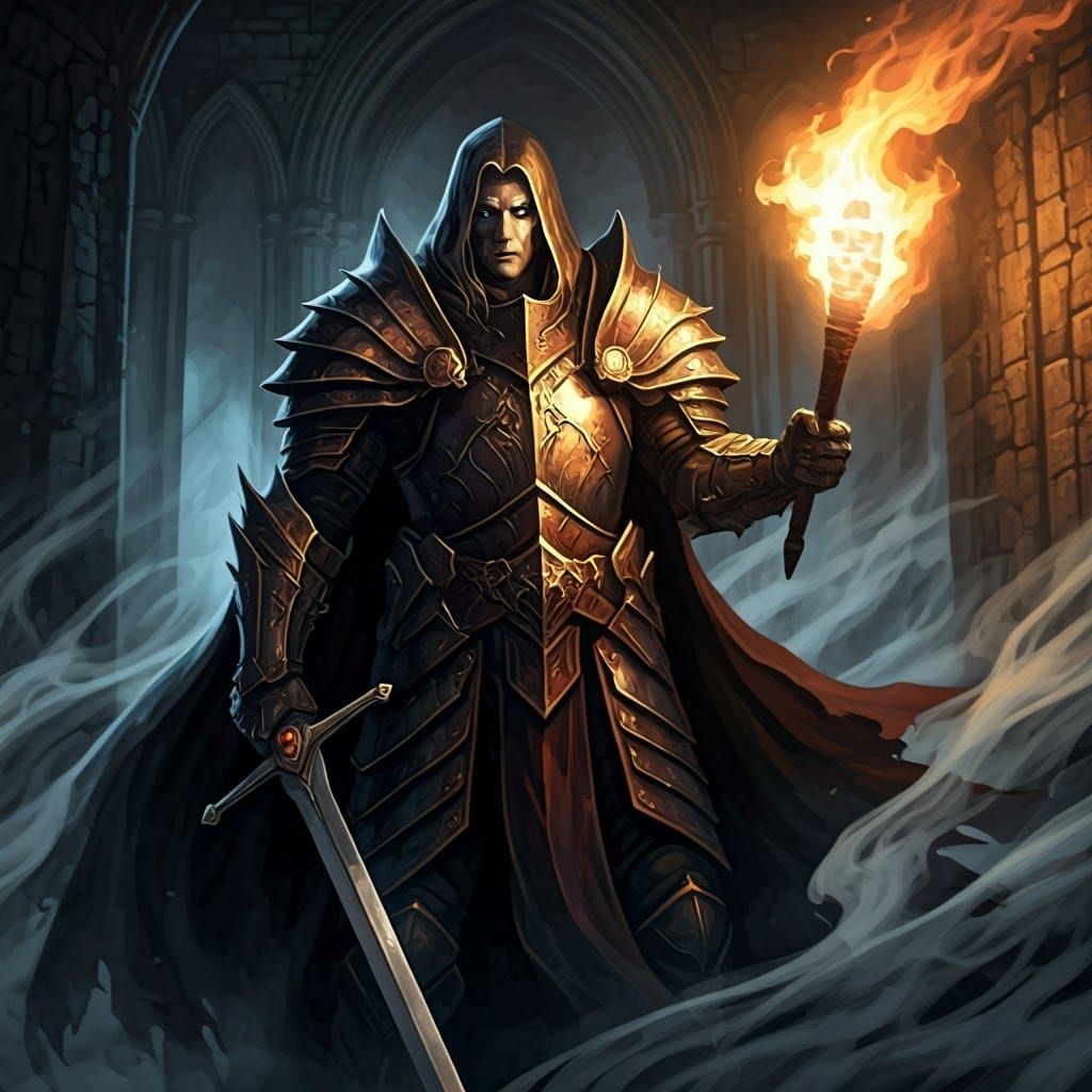 Lord Soth , before he became a death knight - Inspired by Dn...