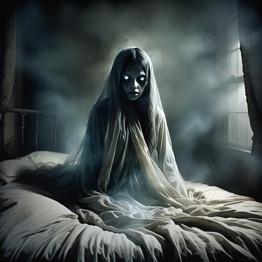 Night Creature in Mist: Dark Fantasy Concept Art