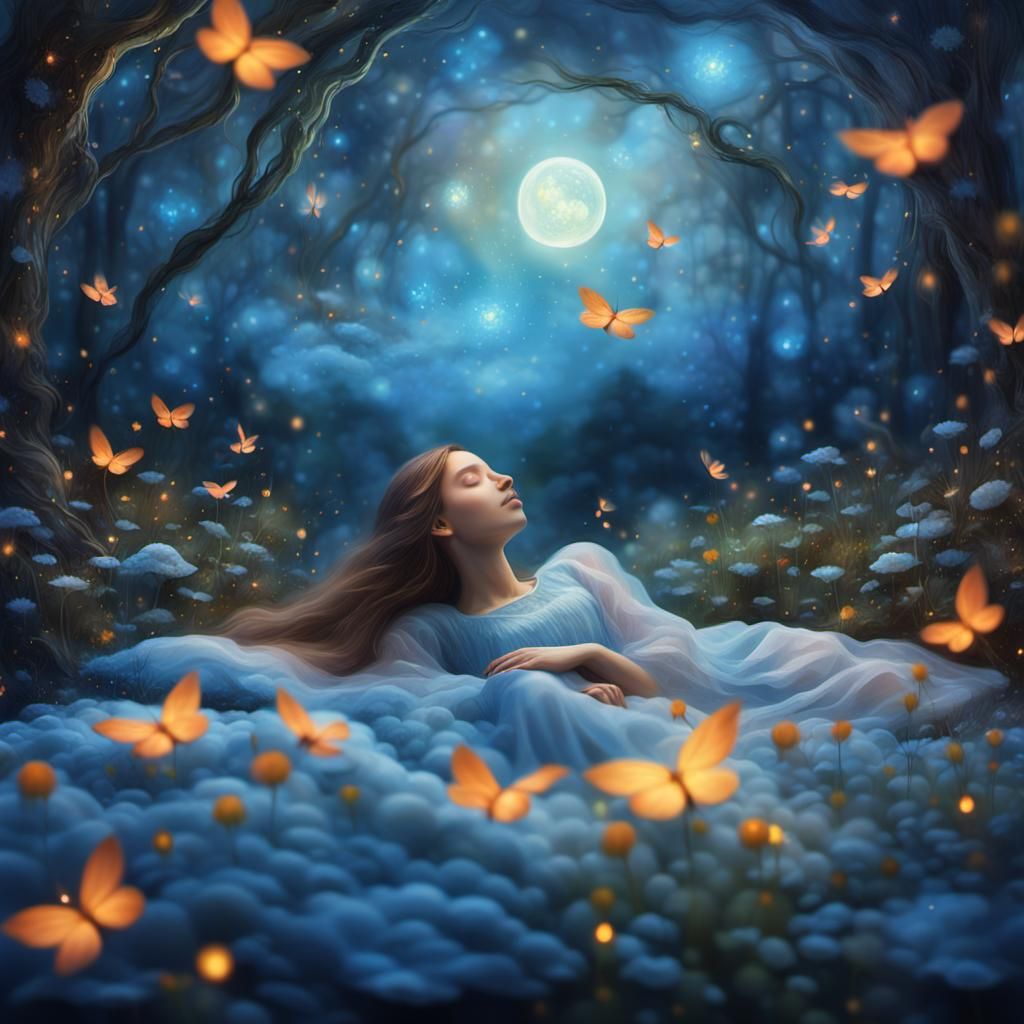 Ethereal Dreamscape in Magical Realism Style