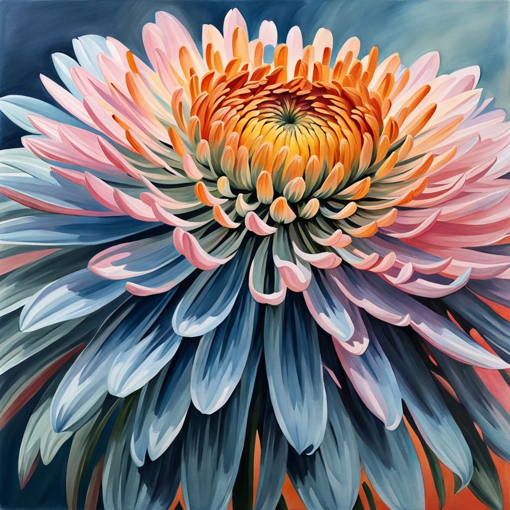 A chrysanthemum