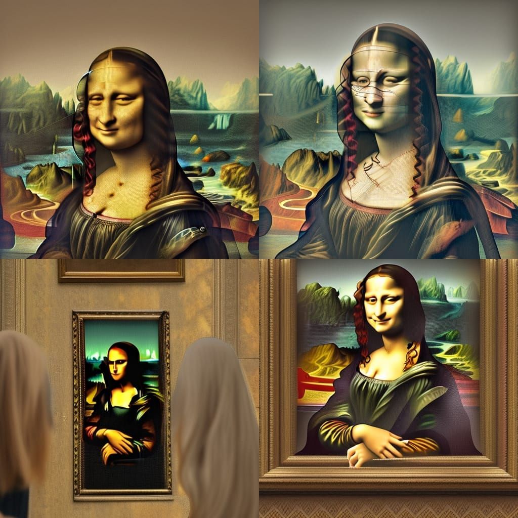 Mona Lisa: Epic Cinematic Digital Matte Painting