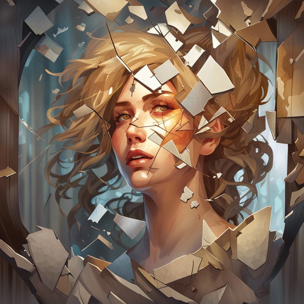 Shattered Mind: Dissociative Identity Disorder Concept Art