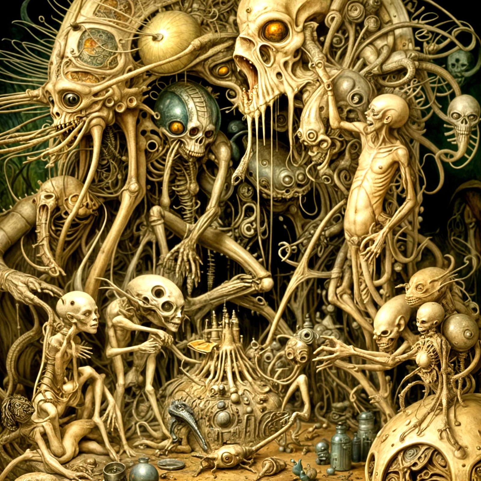 Childish Chaos in a Basement Laboratory