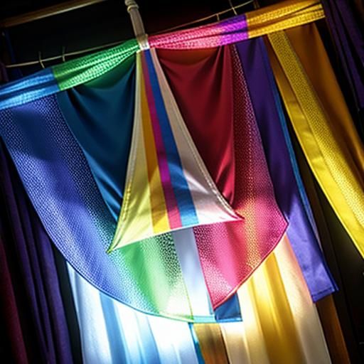 Rainbow Tallit: A Colorful Prayer Shawl