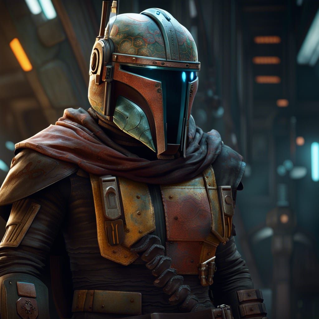 Star Wars Bounty Hunter Matte Painting