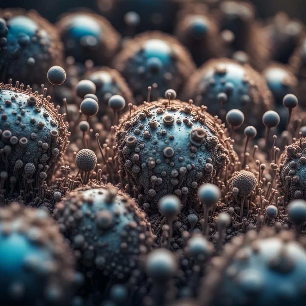 Hyperrealistic Microscopic World in High Resolution