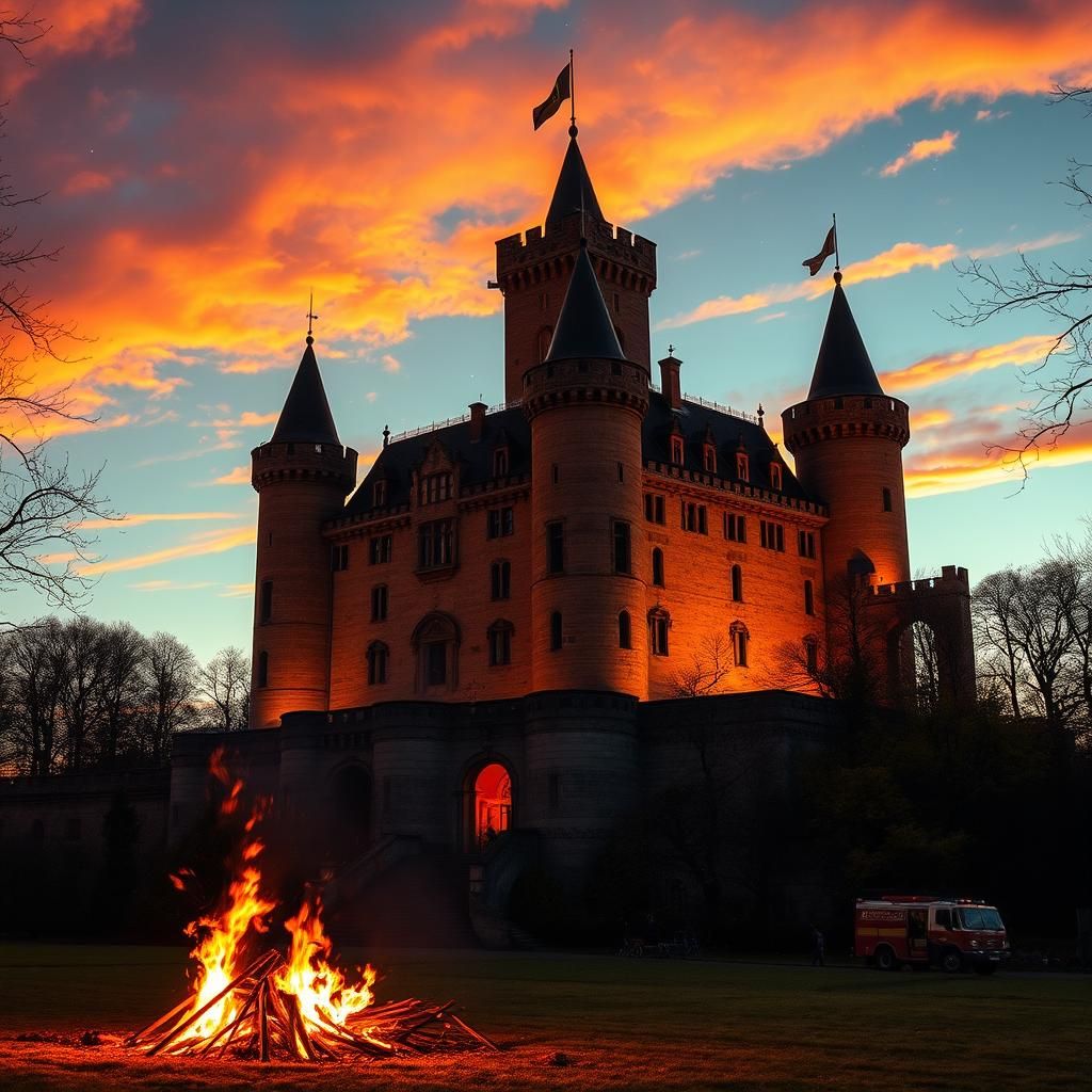 Photo réaliste en couleur. (Une vieille charrête à foin : 1....