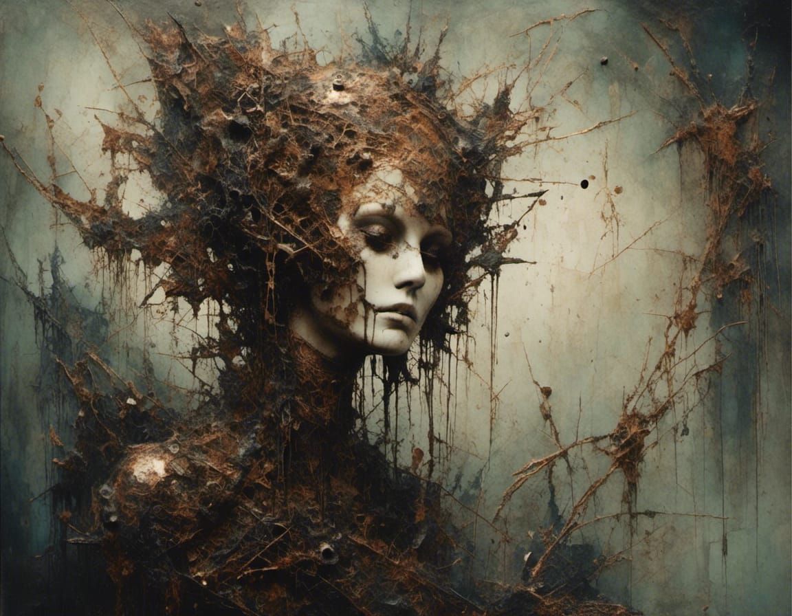 Macabre Violets: A Sinister Digital Landscape