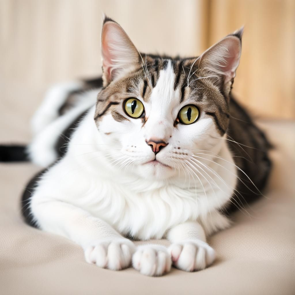 Simple Image of a Cat