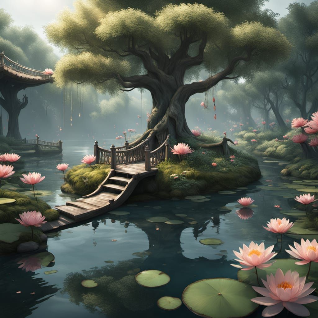 Ancient Port at Dawn in Ultra-Realistic Style