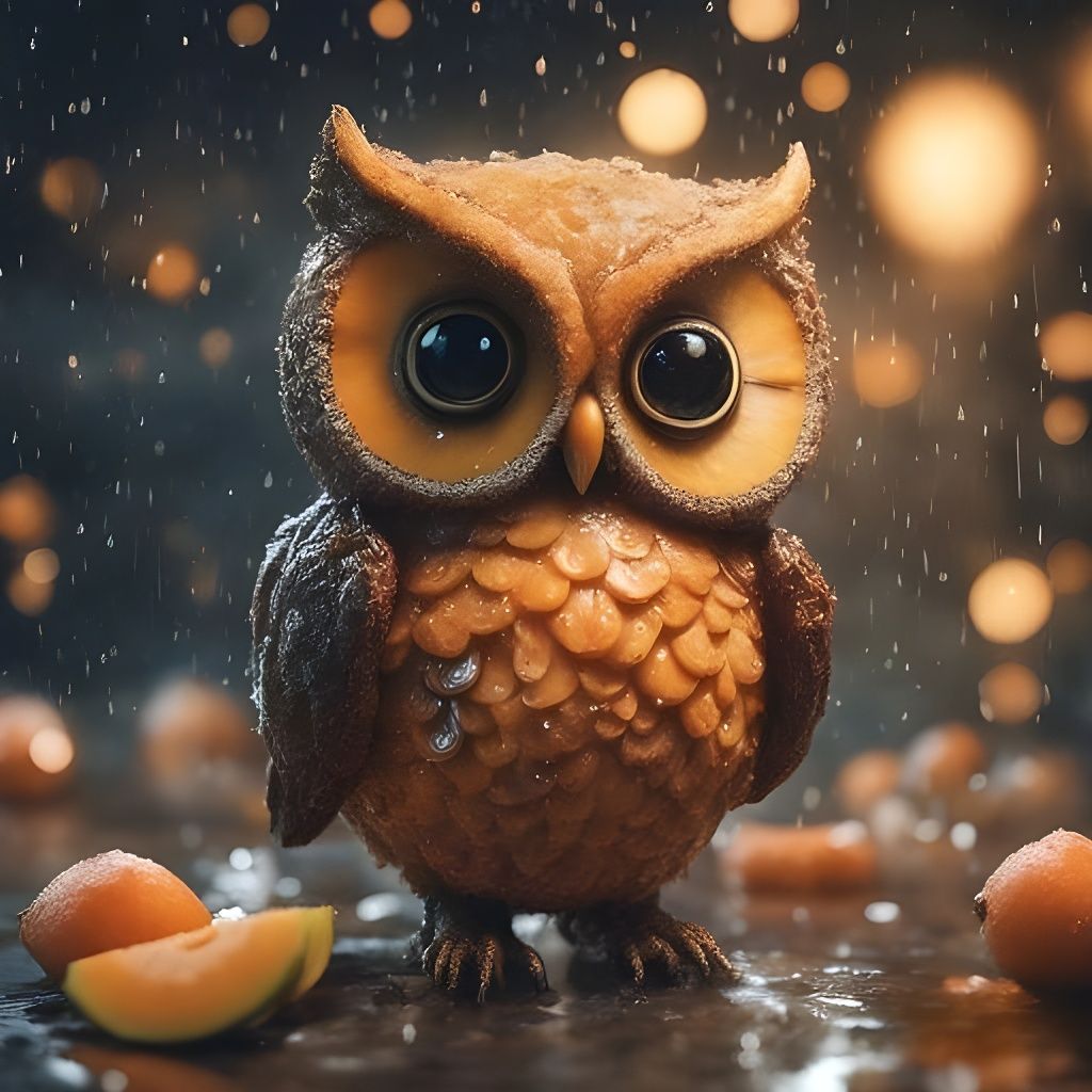 Cantaloupe Owl
