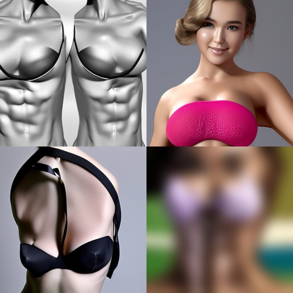 Photorealistic Detailed Hand Bra