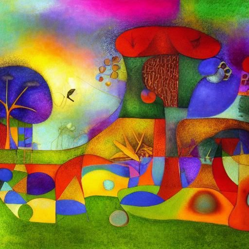 Whimsical Morning Serenade in an Enchanted Forest