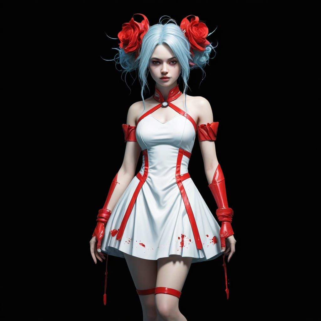 Cybernetic Science Fiction Artwork with Intricate Details