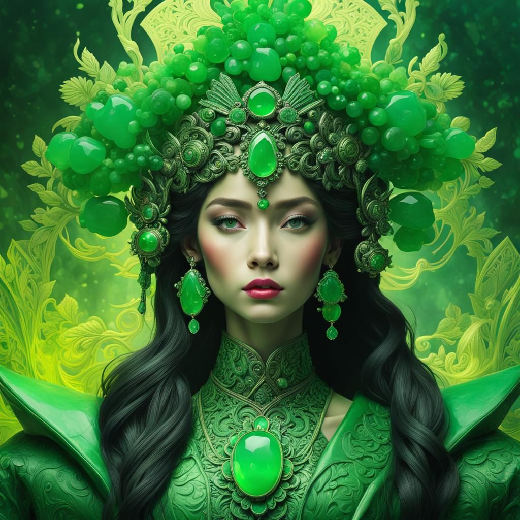 Chinese Jade  princess