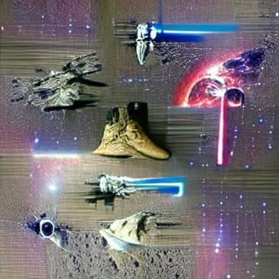 Iconic Star Wars Scene
