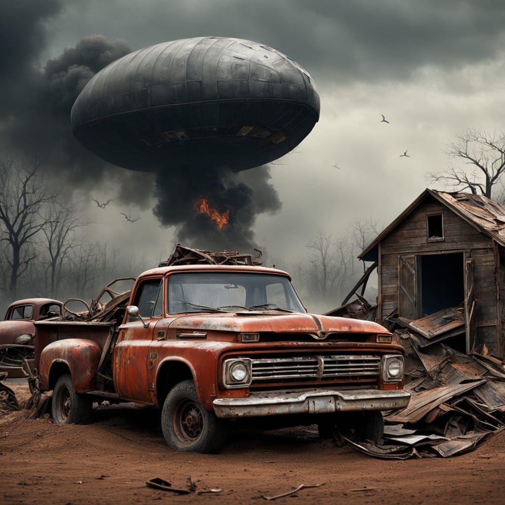 Alien Crash in Rural America