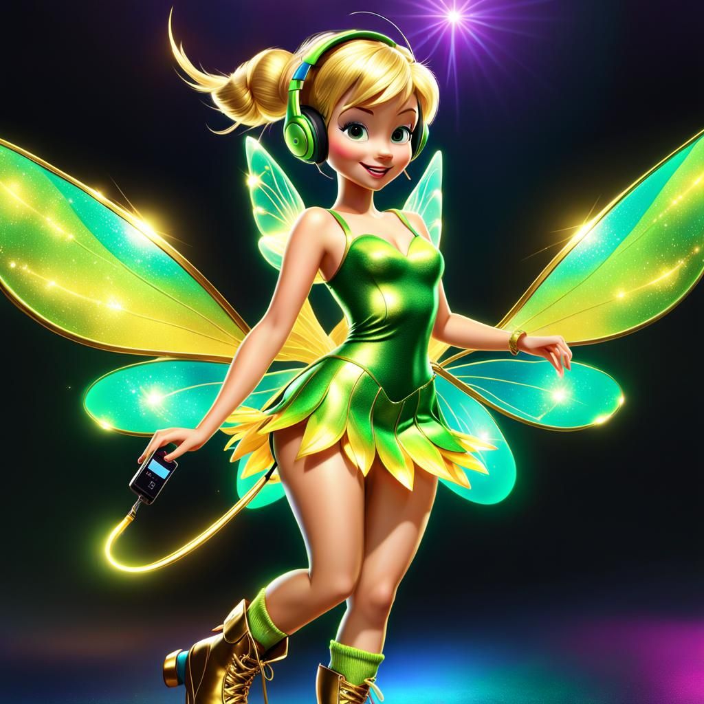 Tinkerbell Reimagined: 80s Pop Meets Pixie Dust