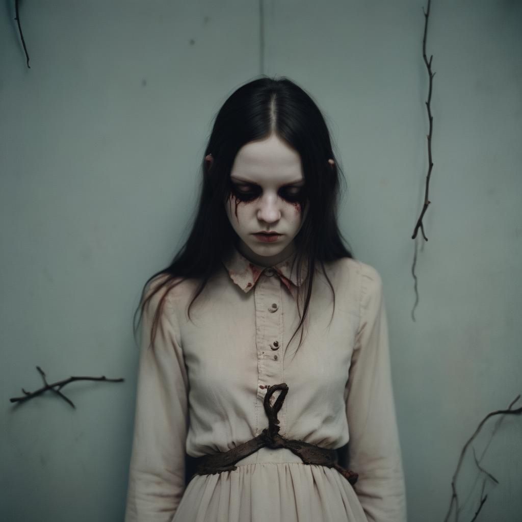 Grimdark Image in Haunting Gothic Style