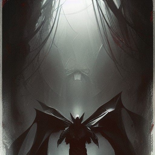 Sinister Figure in Dark Fantasy Style