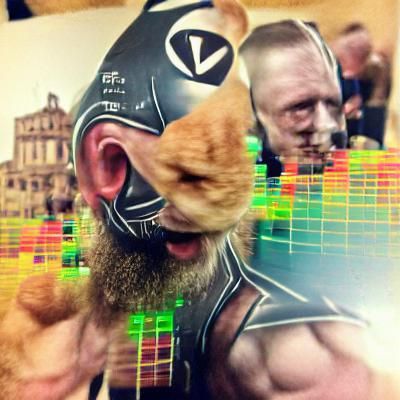 Cyberpunk Cat in a Neon Cityscape