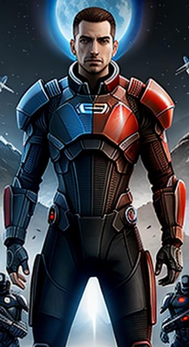 Mass Effect AI Art