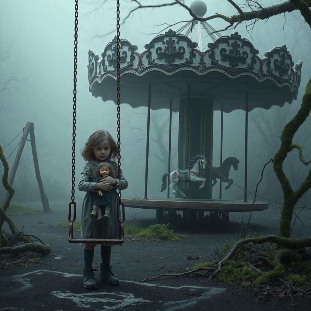 **„Wo Schatten singen und Moos bewacht – Kindheit im Flüstern der Vergessenheit“**