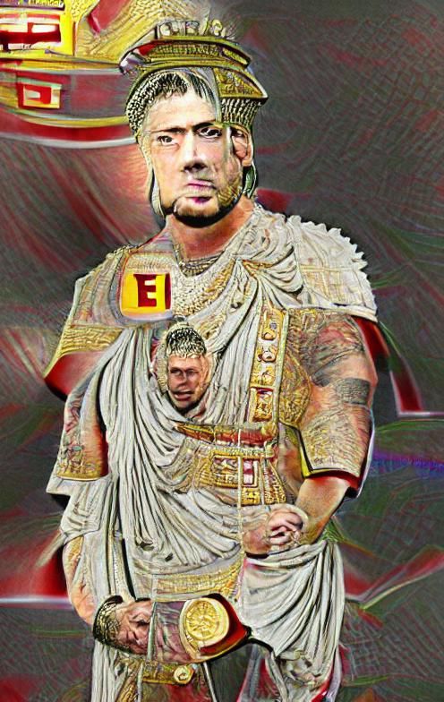 AI Generated Image of a Roman Emperor
