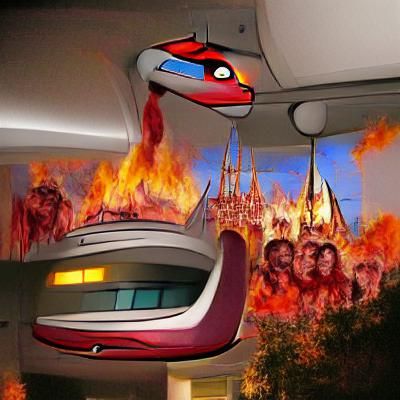 Disney Monorail's Journey to Hell