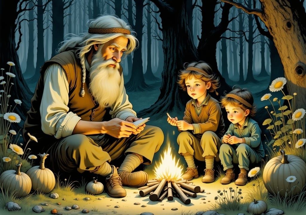 Campfire Stories: Shepherd and Grandchildren in Expressionis...