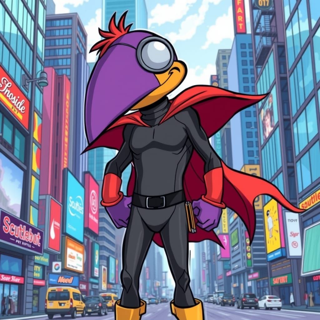 If the word Scuttlebutt were a comic character