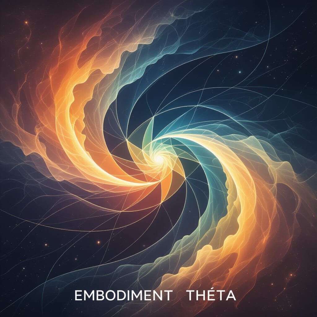 Infinite Consciousness Expanding Cosmic Nebulae Abstract Art