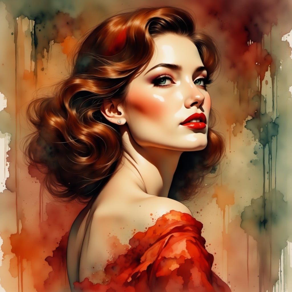 Feminine Portraits & Artwork