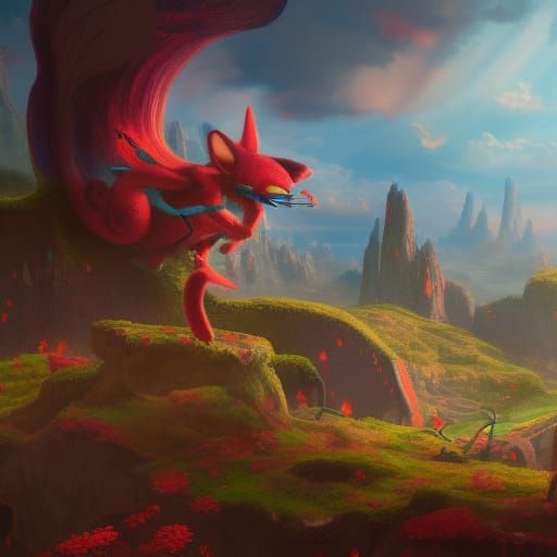 Detailed Painting of Amy Rose in Unreal Engine