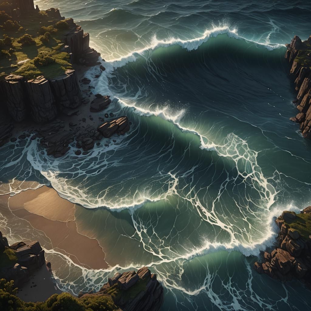 Fantastical Sea Transformation in Deep Color