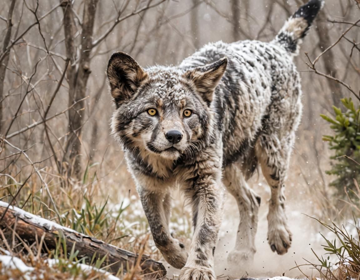 AI Generated Hunting Scene