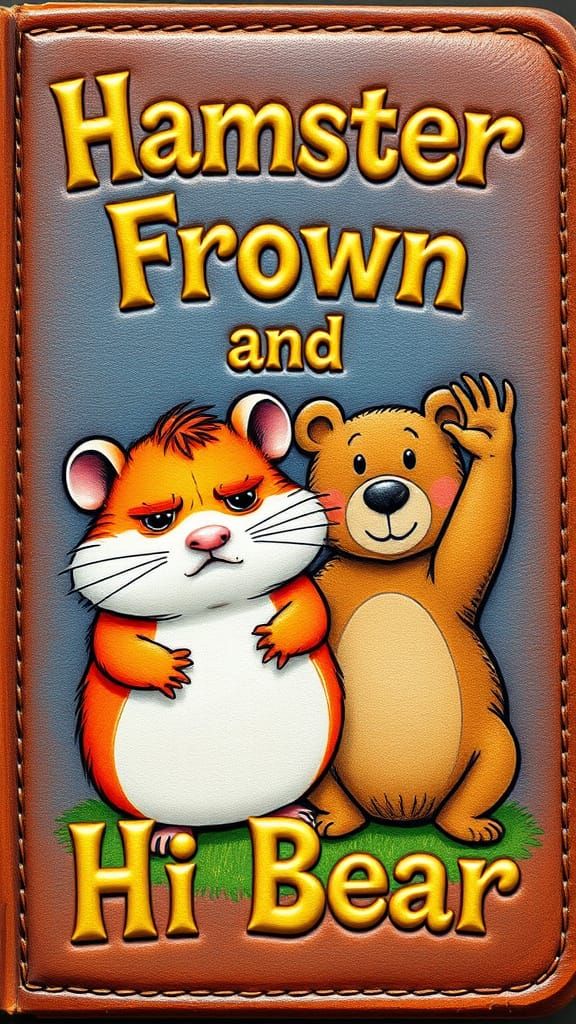 Hamster Frown and Hi Bear: Storybook Illustration