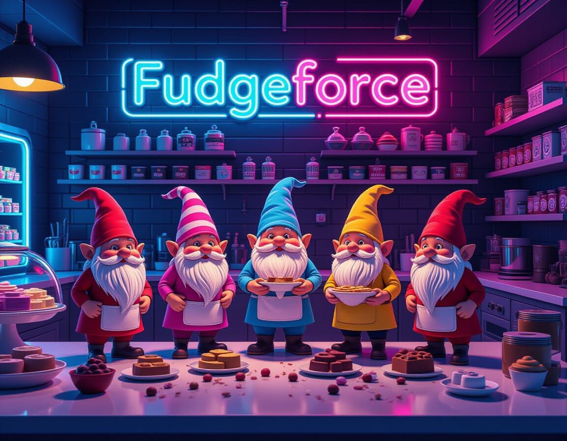 "Fudgeforce" taking over the baked goods market