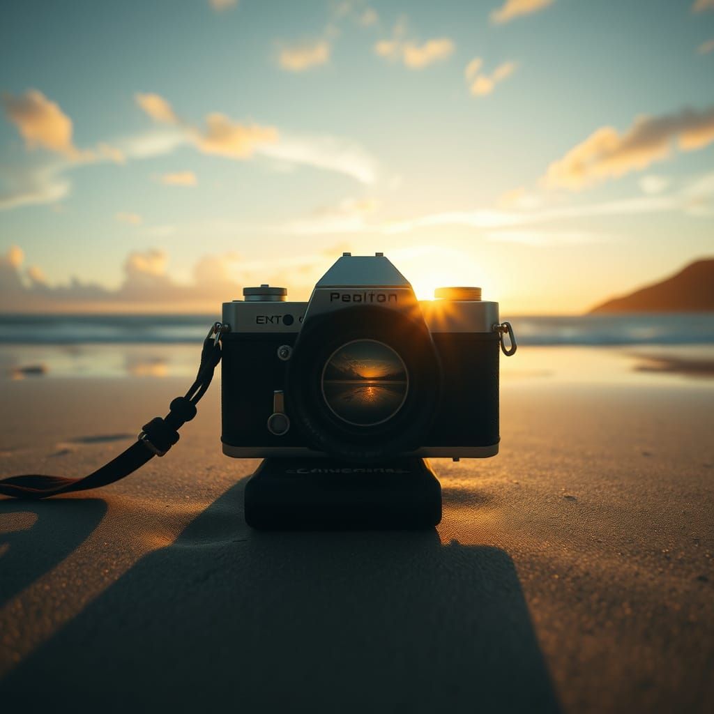 looking through the lens