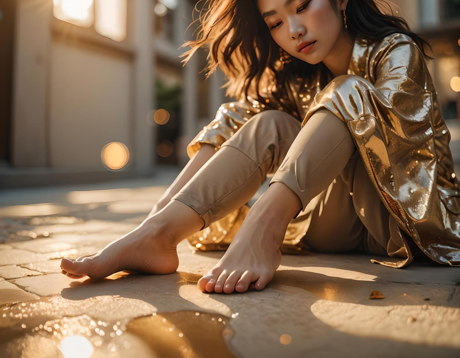 Detailed Portrait of a Woman in Digital Art Style