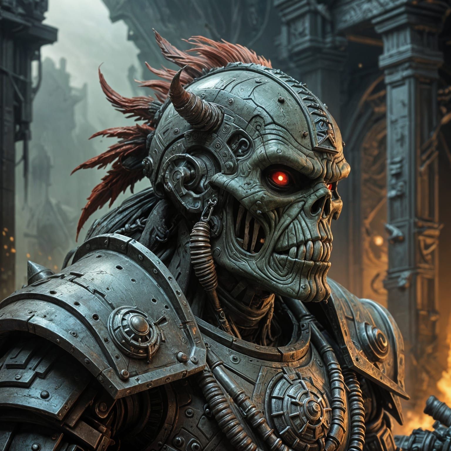 The meck war chief ork tribe, Oror..