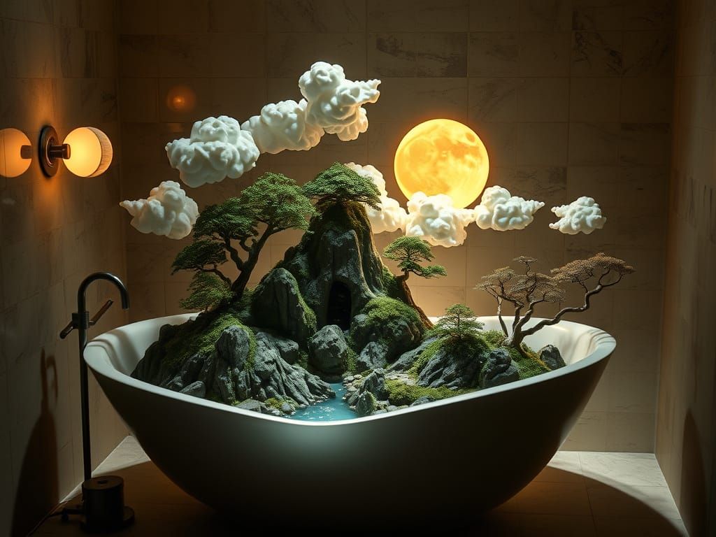 Miniature Noah's Arcology Archipelago