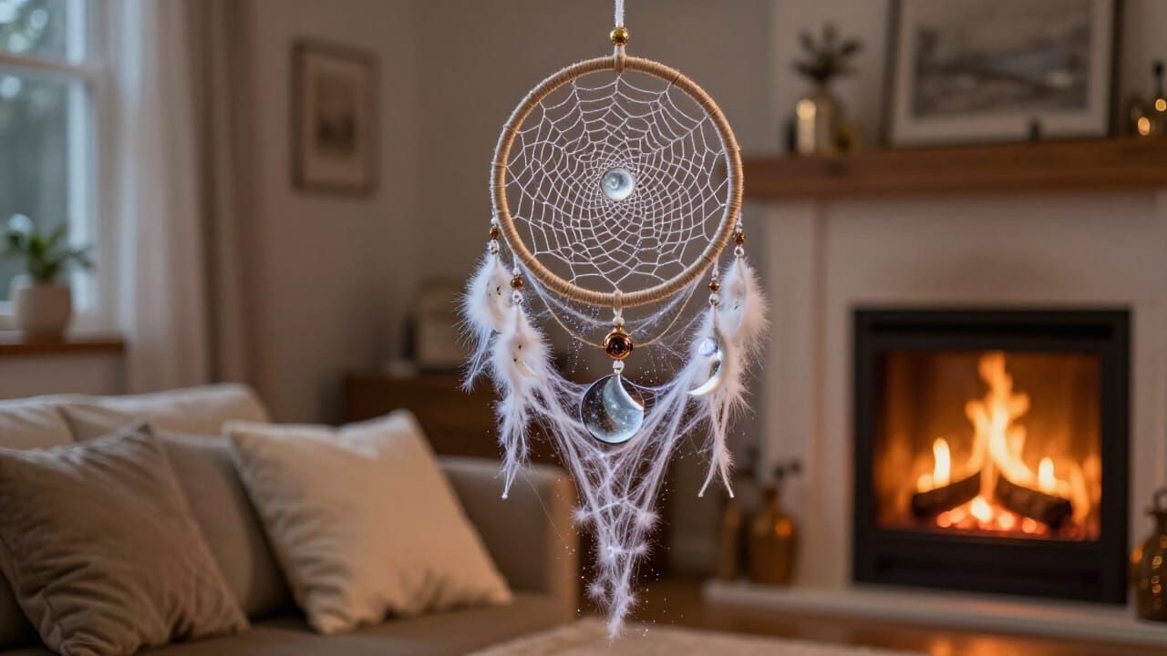 Dreamcatcher of Moonbeams and Stardust